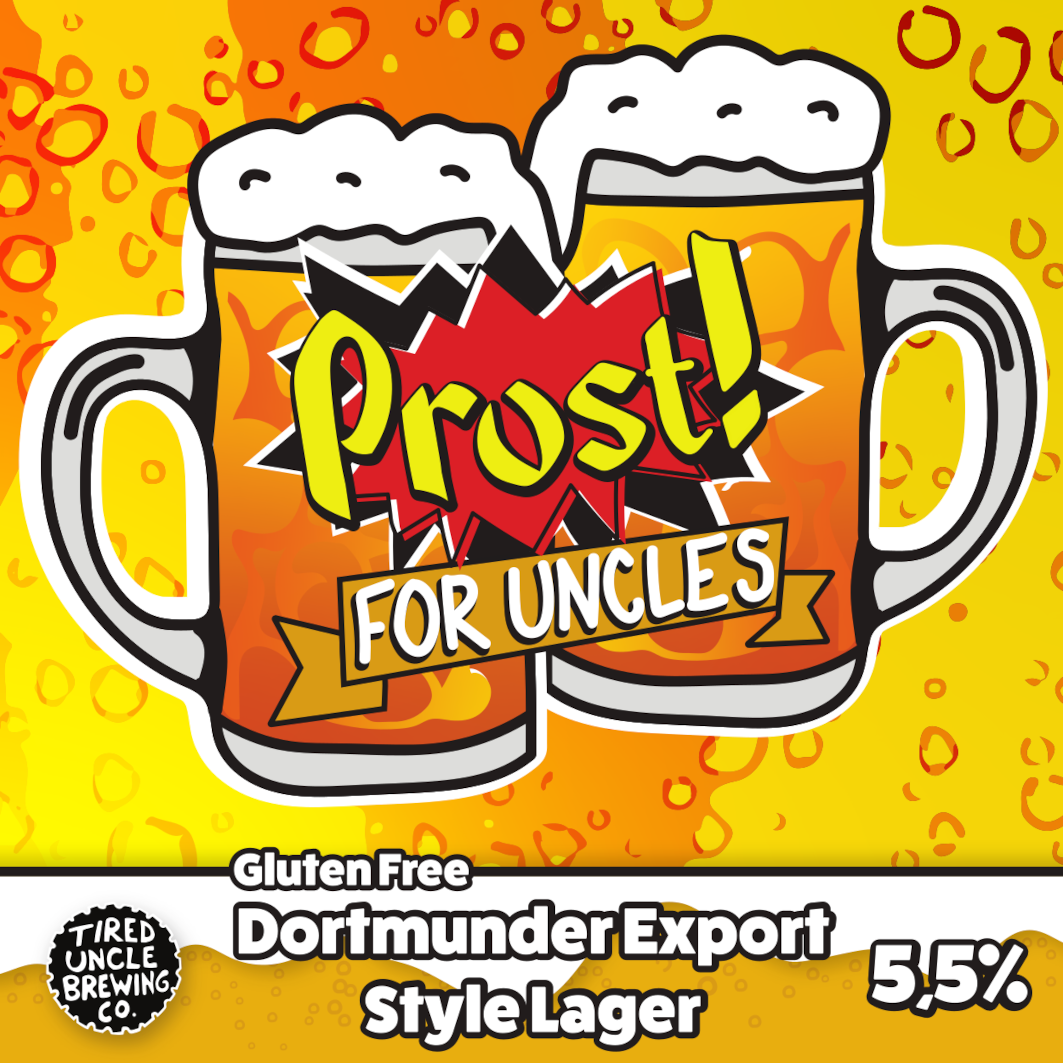 OLD BATCH Prost! for Uncles 440 mL can