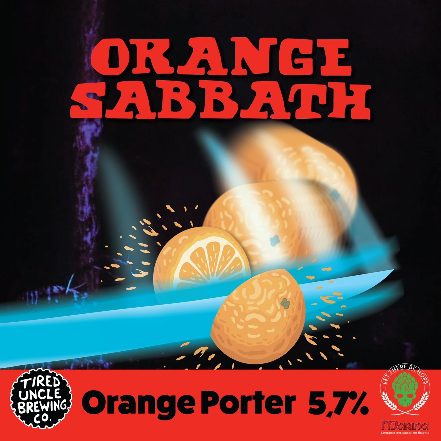 Orange Sabbath Hoppy Porter 440 ml tölkki