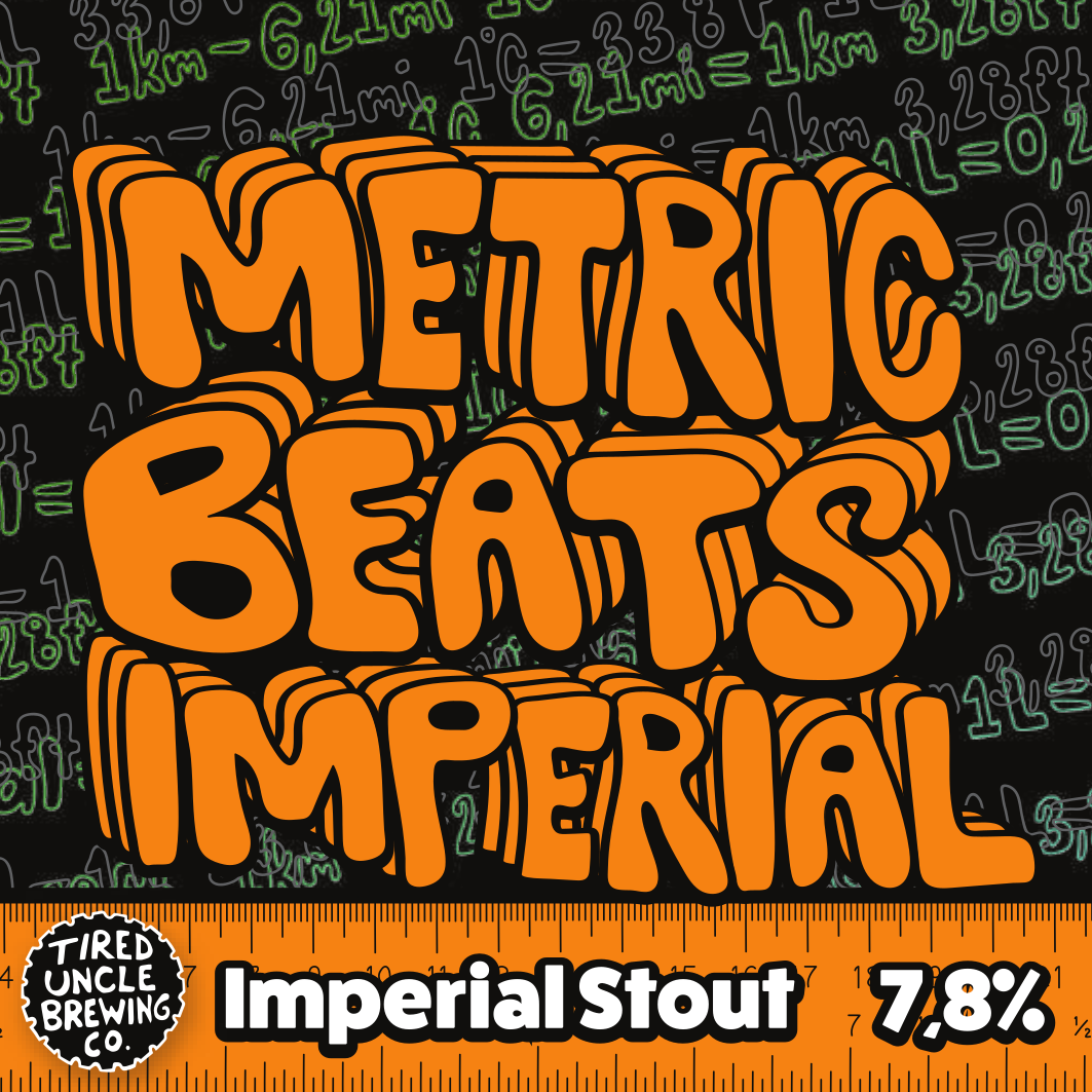 Metric Beats Imperial Stout (gluteeniton) 440 ml tölkki